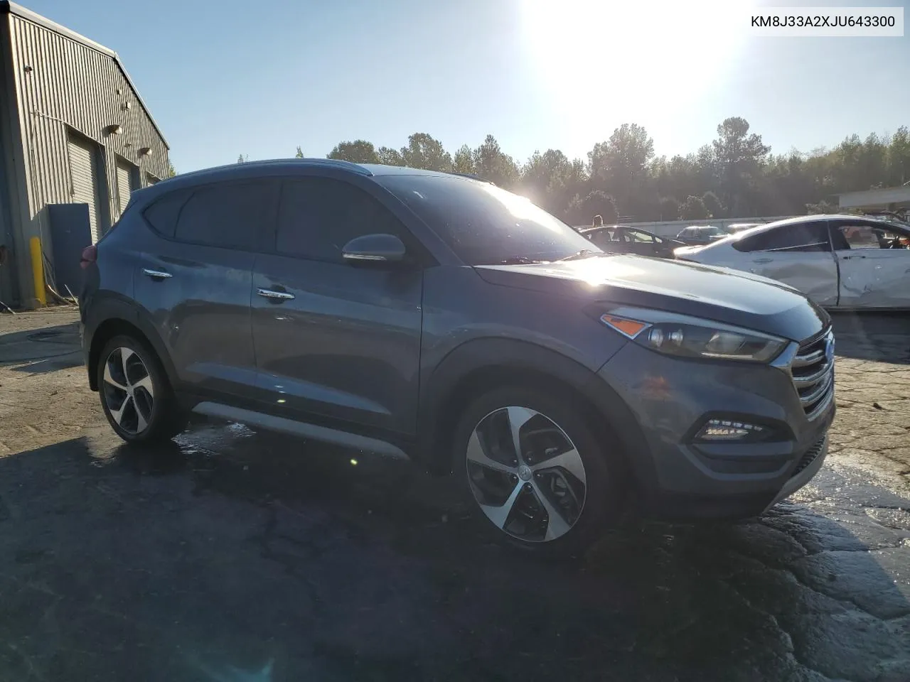 2018 Hyundai Tucson Value VIN: KM8J33A2XJU643300 Lot: 75312124