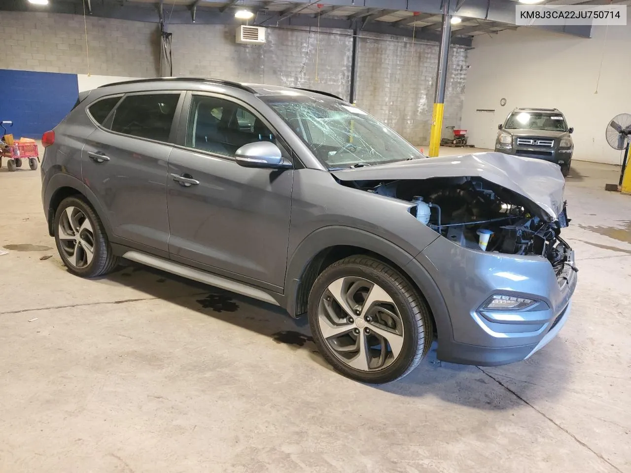 2018 Hyundai Tucson Value VIN: KM8J3CA22JU750714 Lot: 75324974