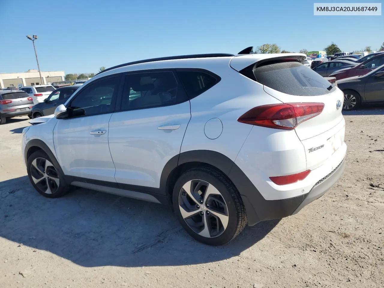 2018 Hyundai Tucson Value VIN: KM8J3CA20JU687449 Lot: 75342274