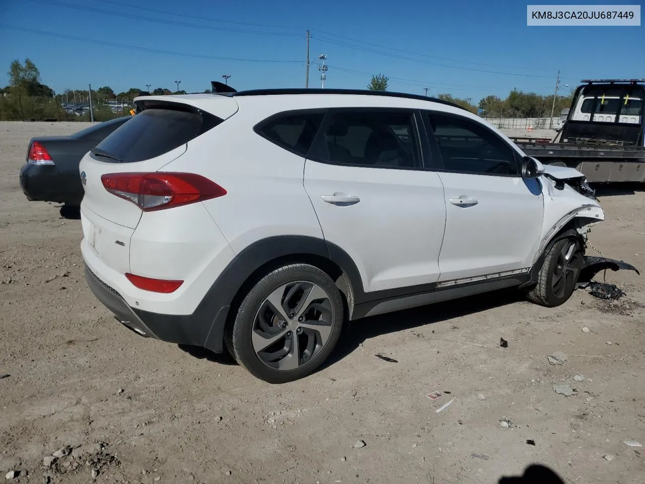 2018 Hyundai Tucson Value VIN: KM8J3CA20JU687449 Lot: 75342274