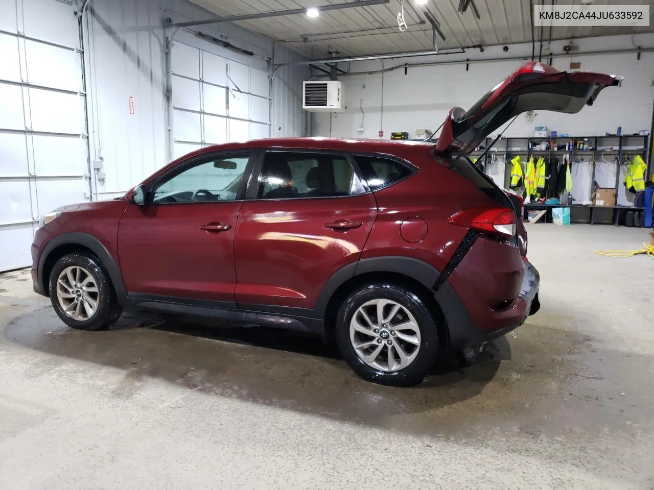 2018 Hyundai Tucson Se VIN: KM8J2CA44JU633592 Lot: 75352424