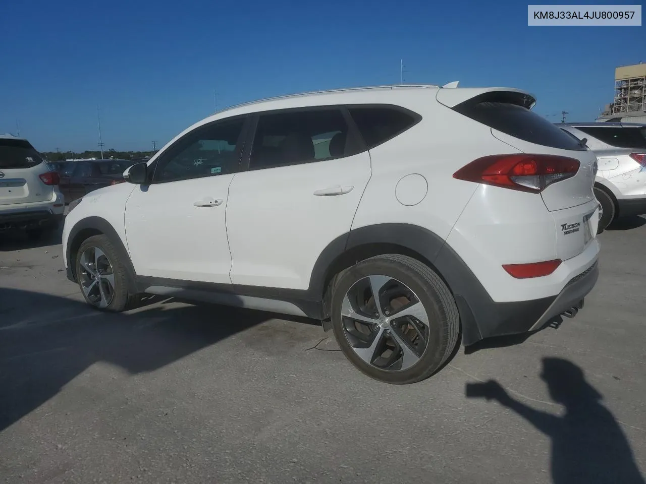 2018 Hyundai Tucson Sport VIN: KM8J33AL4JU800957 Lot: 75420424