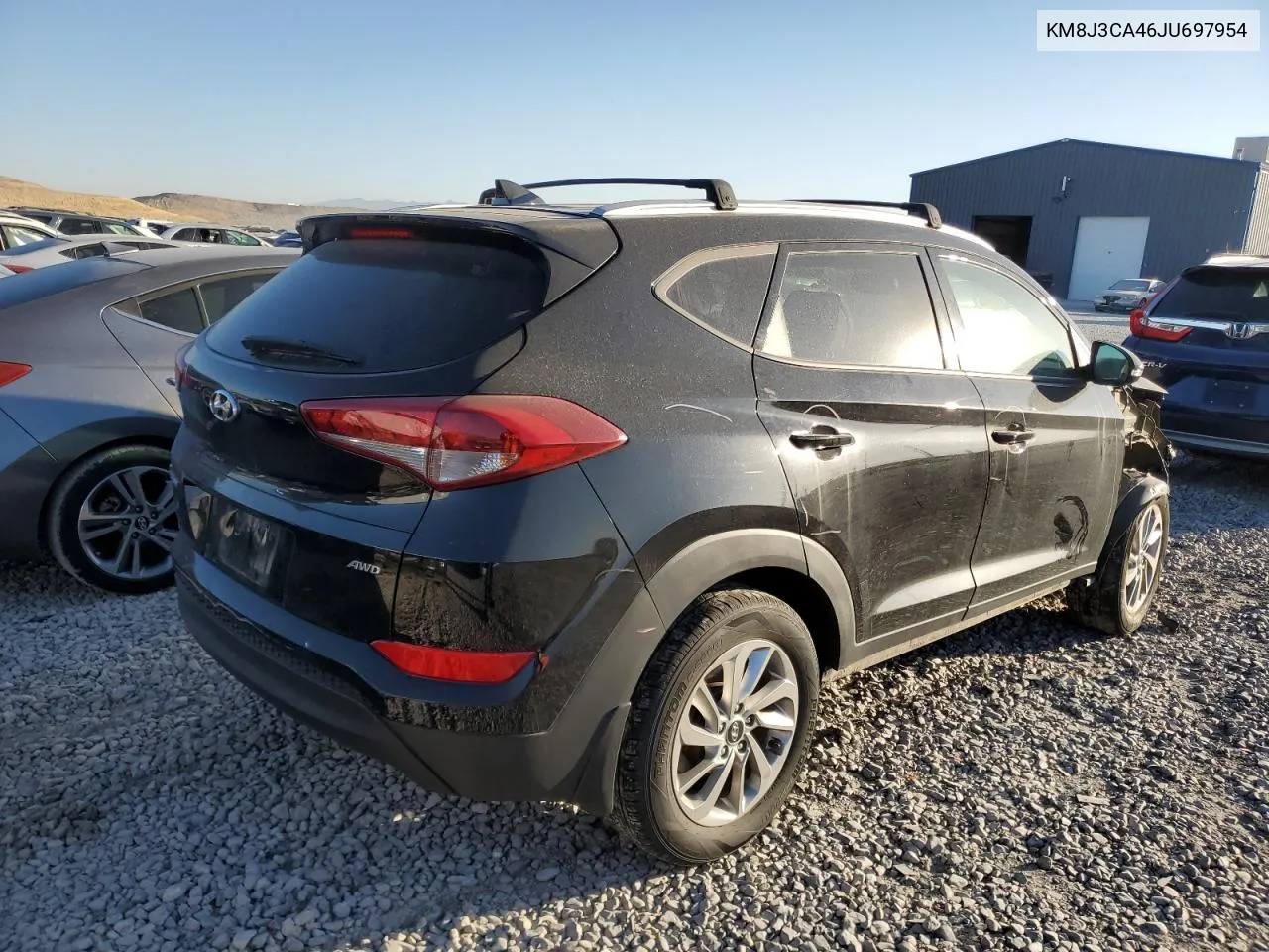 2018 Hyundai Tucson Sel VIN: KM8J3CA46JU697954 Lot: 75448094