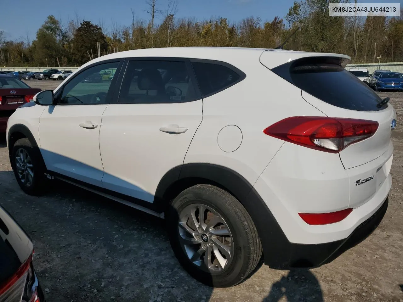 2018 Hyundai Tucson Se VIN: KM8J2CA43JU644213 Lot: 75489304