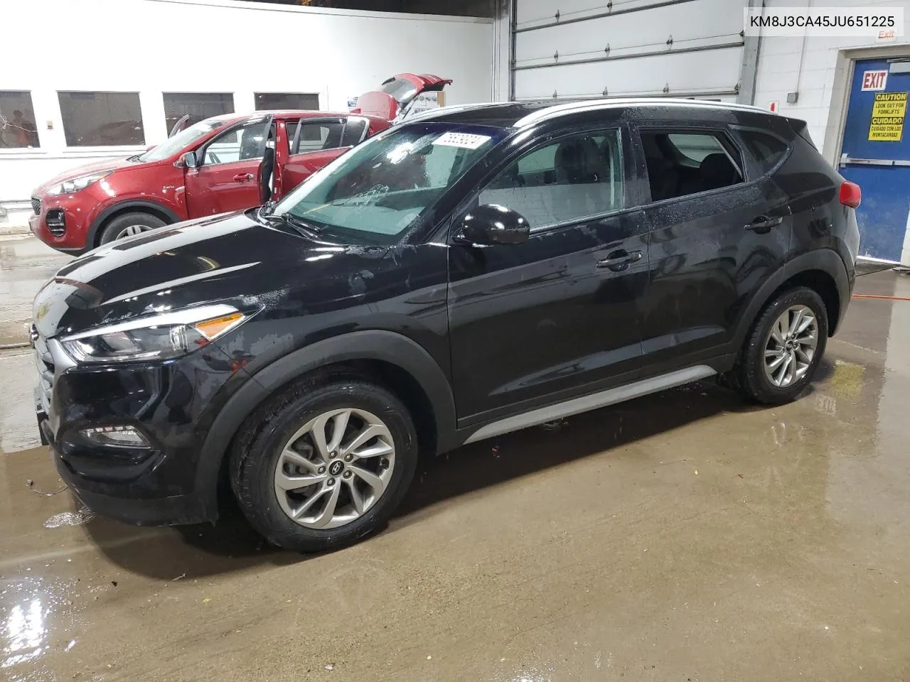 2018 Hyundai Tucson Sel VIN: KM8J3CA45JU651225 Lot: 75529324