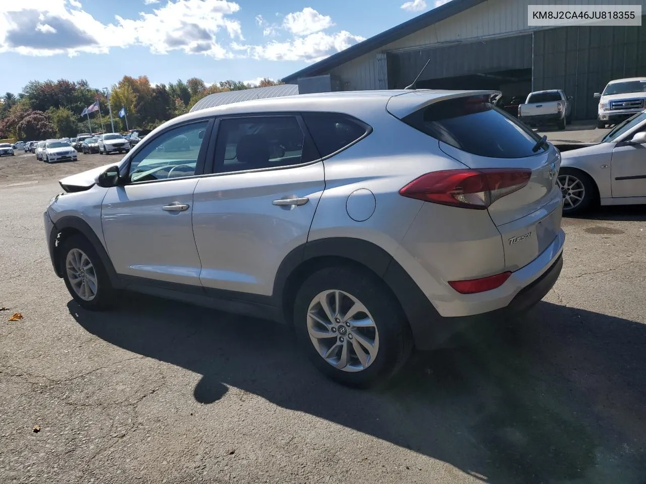 2018 Hyundai Tucson Se VIN: KM8J2CA46JU818355 Lot: 75547564