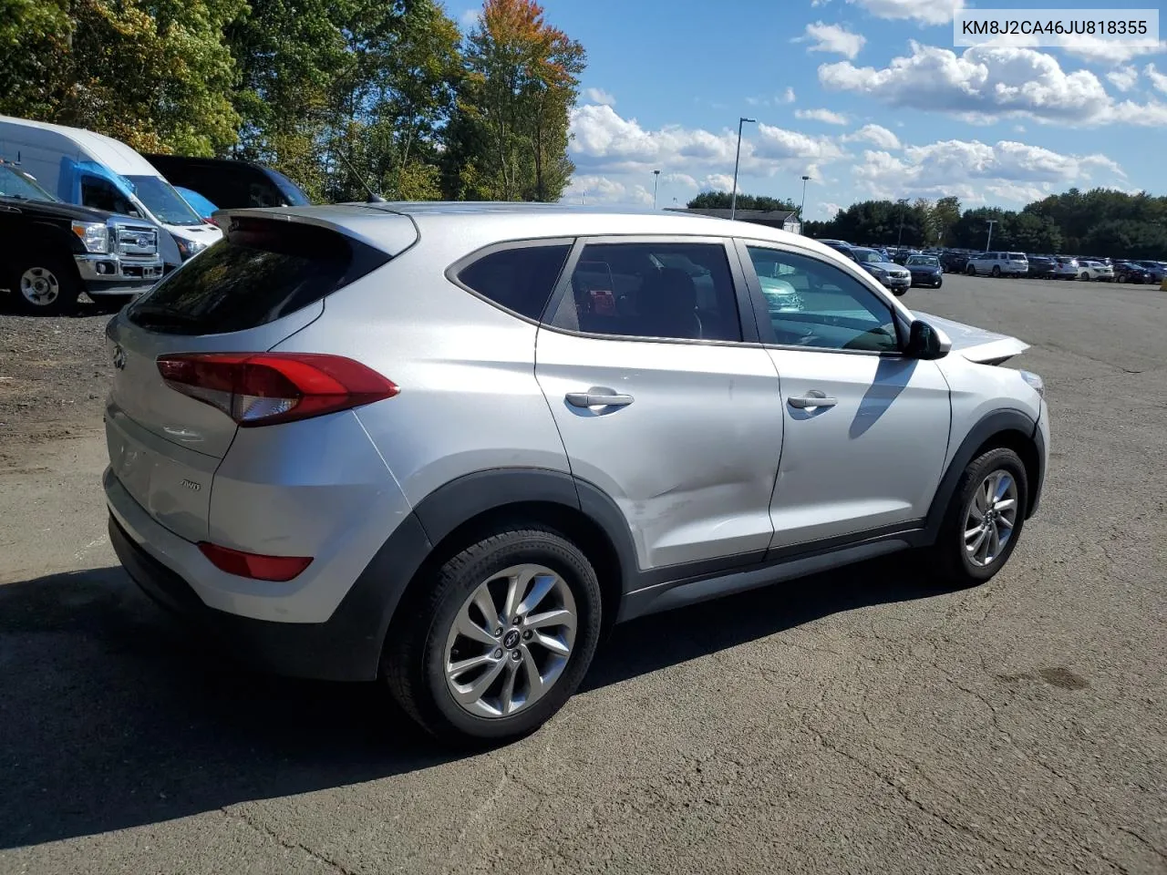 2018 Hyundai Tucson Se VIN: KM8J2CA46JU818355 Lot: 75547564