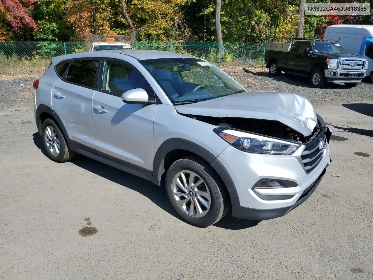 2018 Hyundai Tucson Se VIN: KM8J2CA46JU818355 Lot: 75547564