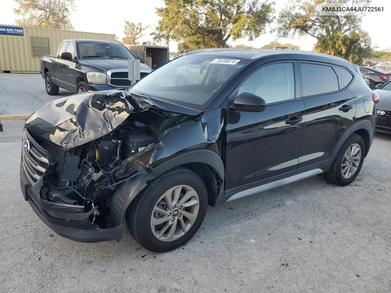 KM8J3CA44JU722561 2018 Hyundai Tucson Sel