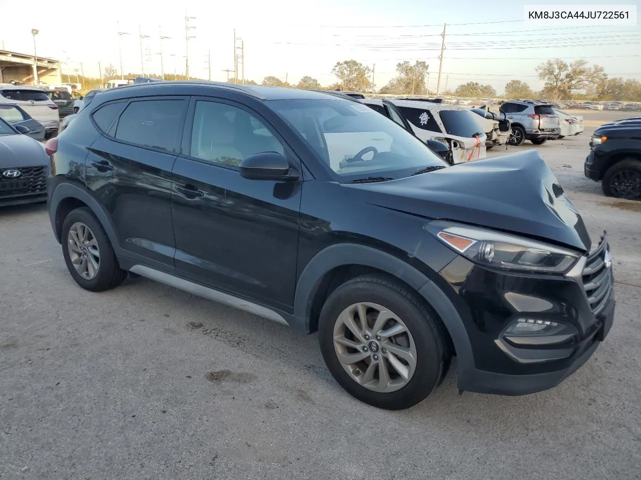 2018 Hyundai Tucson Sel VIN: KM8J3CA44JU722561 Lot: 75559074