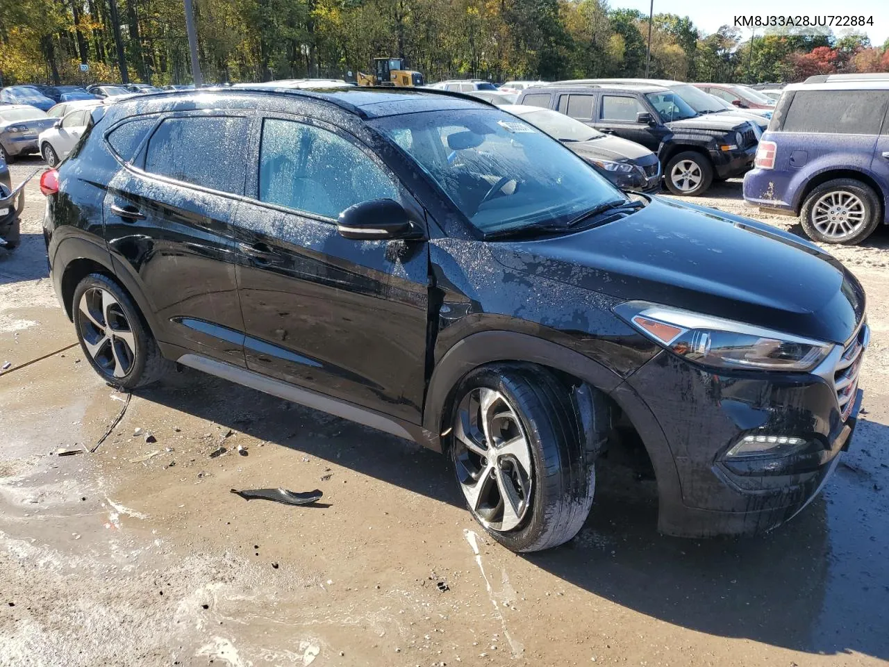 2018 Hyundai Tucson Value VIN: KM8J33A28JU722884 Lot: 75655524