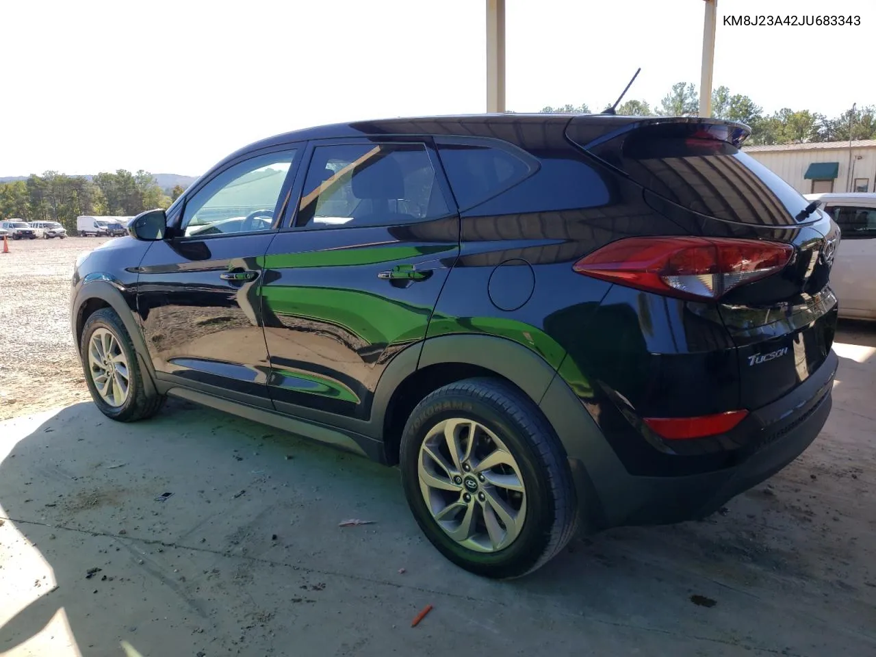 2018 Hyundai Tucson Se VIN: KM8J23A42JU683343 Lot: 75819014