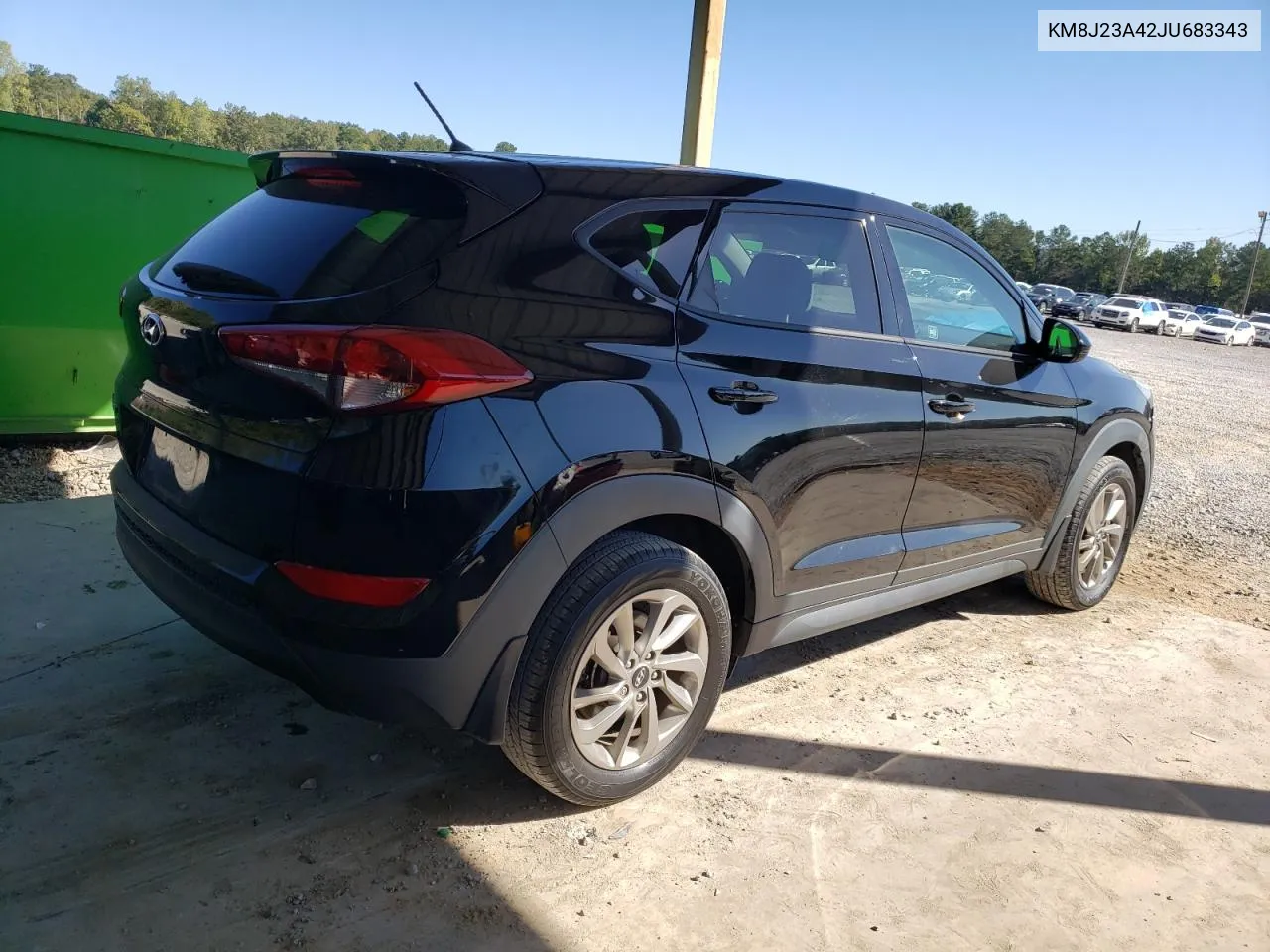 2018 Hyundai Tucson Se VIN: KM8J23A42JU683343 Lot: 75819014