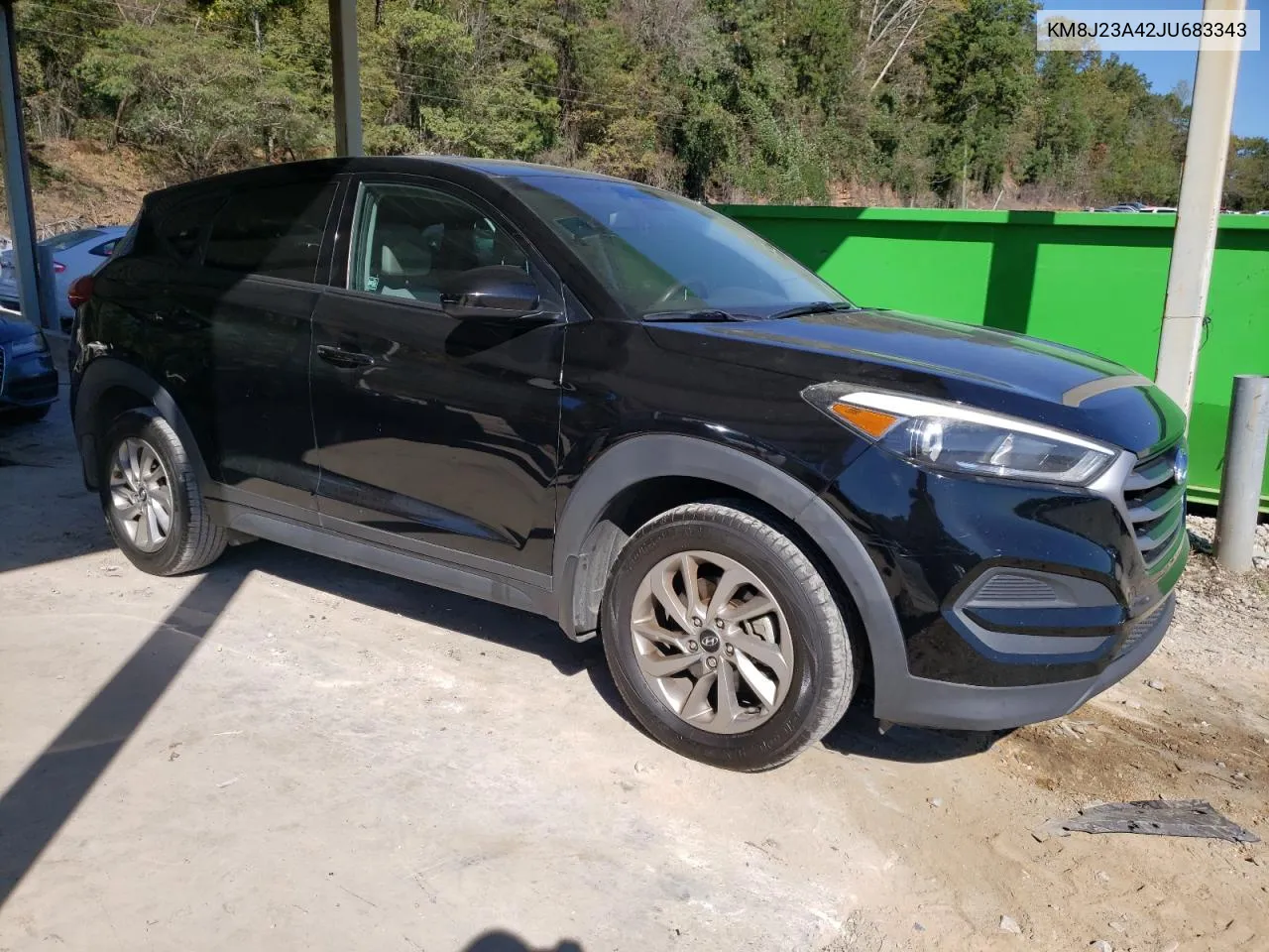 2018 Hyundai Tucson Se VIN: KM8J23A42JU683343 Lot: 75819014