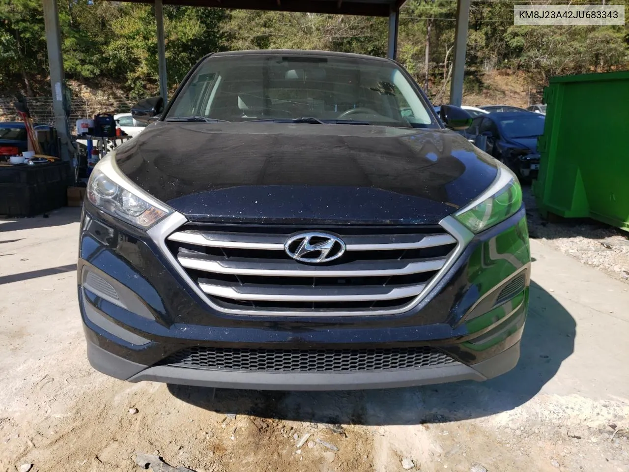 2018 Hyundai Tucson Se VIN: KM8J23A42JU683343 Lot: 75819014