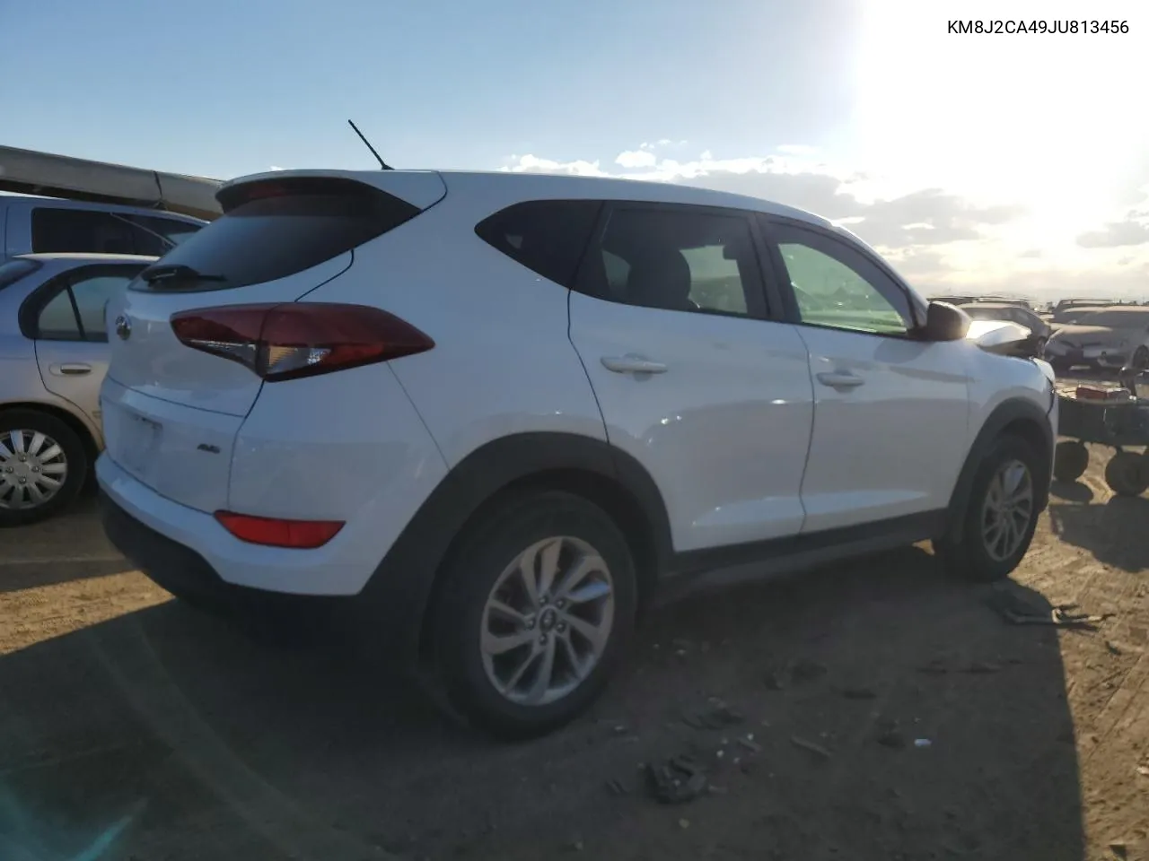 2018 Hyundai Tucson Se VIN: KM8J2CA49JU813456 Lot: 75891454