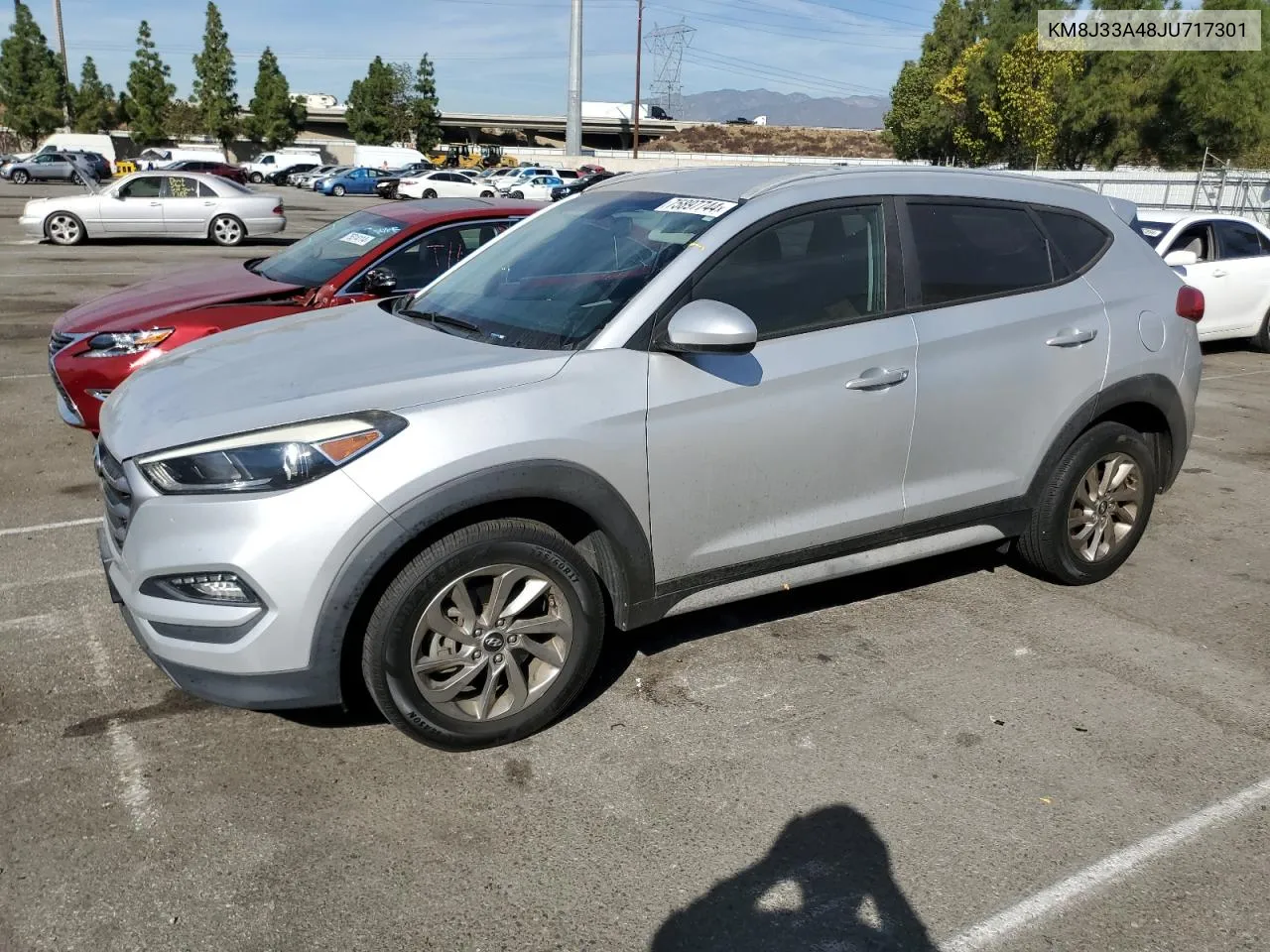 2018 Hyundai Tucson Sel VIN: KM8J33A48JU717301 Lot: 75897744