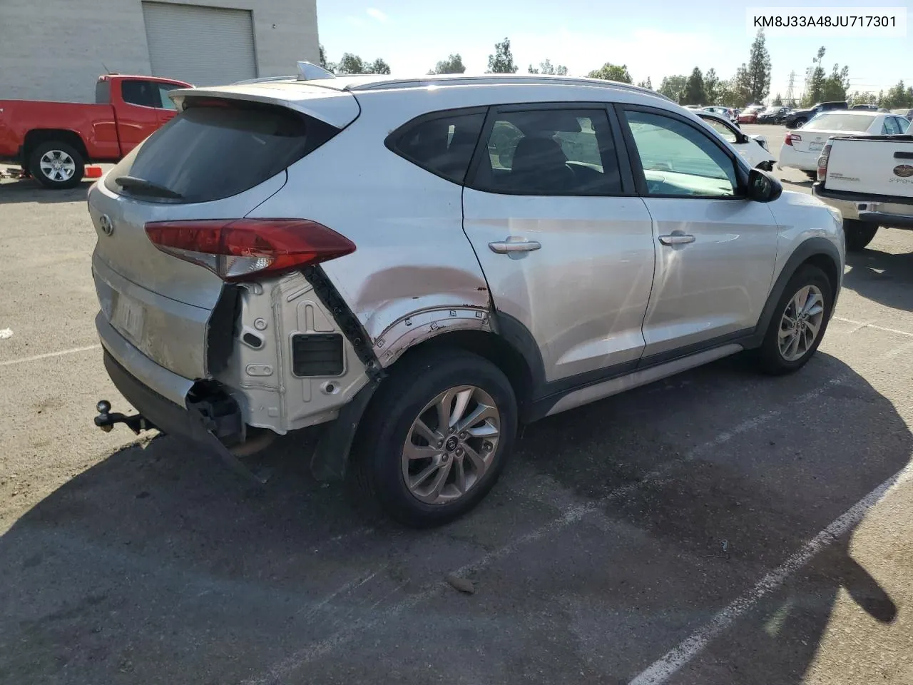 2018 Hyundai Tucson Sel VIN: KM8J33A48JU717301 Lot: 75897744