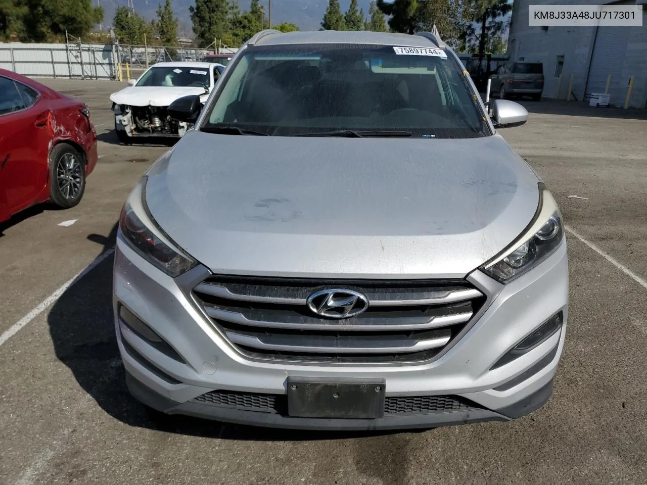 2018 Hyundai Tucson Sel VIN: KM8J33A48JU717301 Lot: 75897744