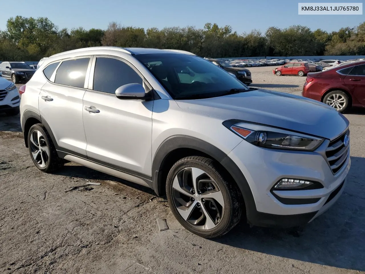 2018 Hyundai Tucson Sport VIN: KM8J33AL1JU765780 Lot: 76017914