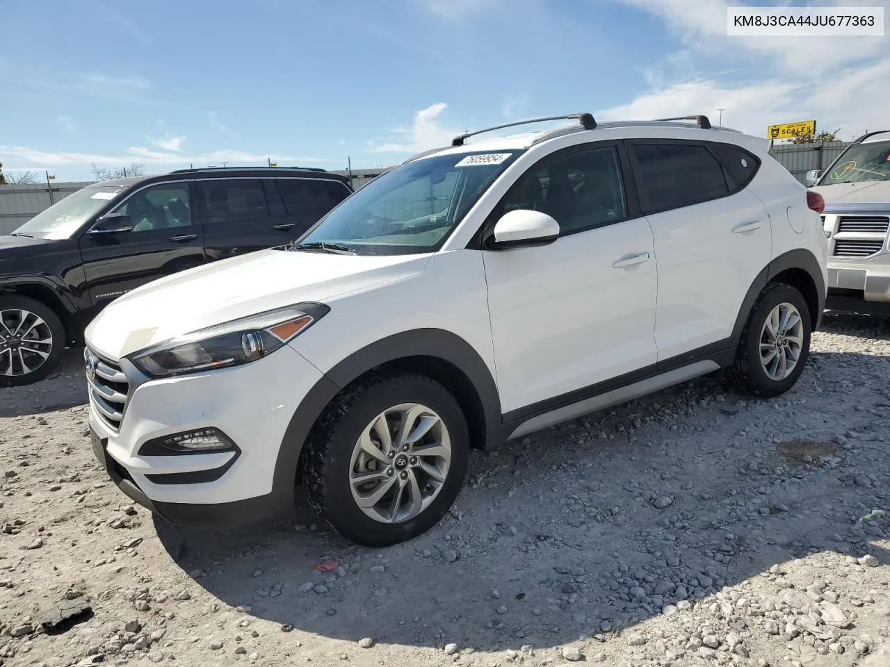 2018 Hyundai Tucson Sel VIN: KM8J3CA44JU677363 Lot: 76059954