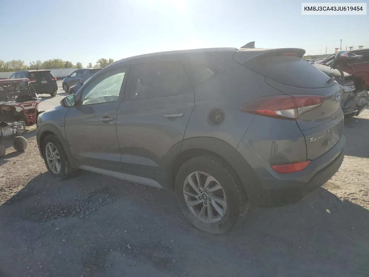 2018 Hyundai Tucson Sel VIN: KM8J3CA43JU619454 Lot: 76102004