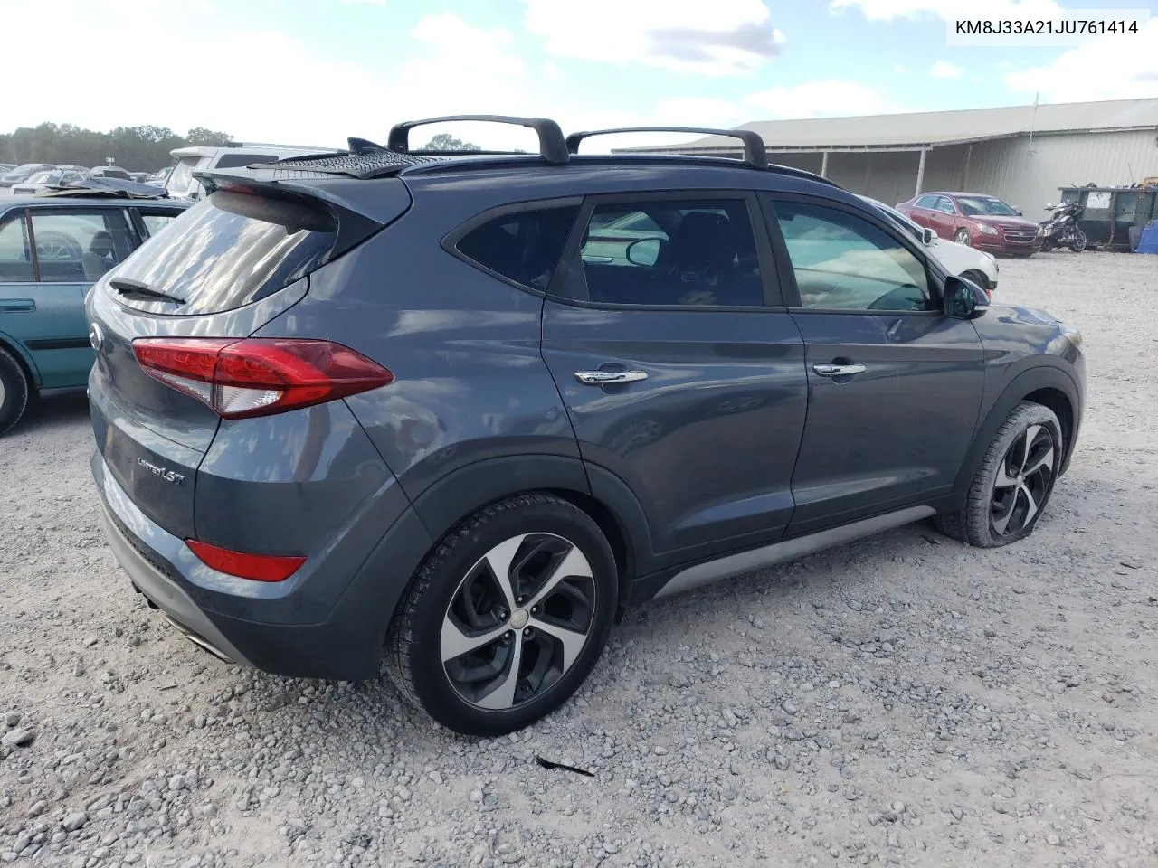 2018 Hyundai Tucson Value VIN: KM8J33A21JU761414 Lot: 76119904