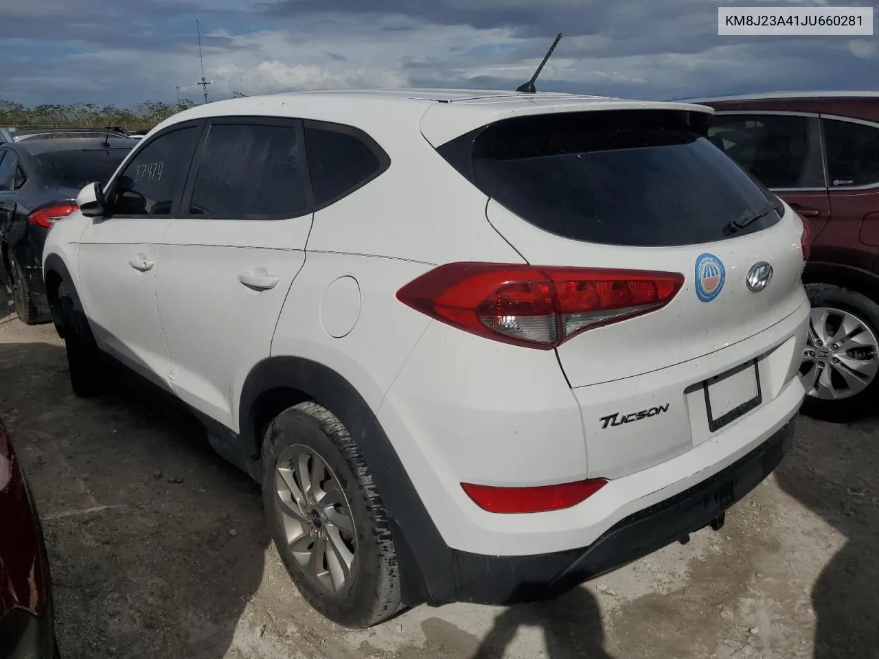 2018 Hyundai Tucson Se VIN: KM8J23A41JU660281 Lot: 76267714