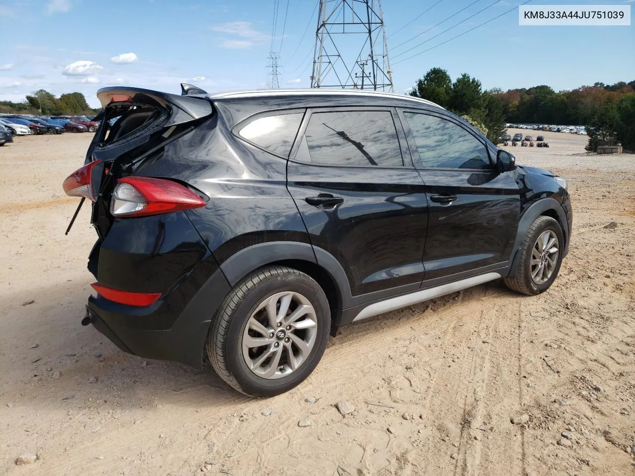 2018 Hyundai Tucson Sel VIN: KM8J33A44JU751039 Lot: 76281124