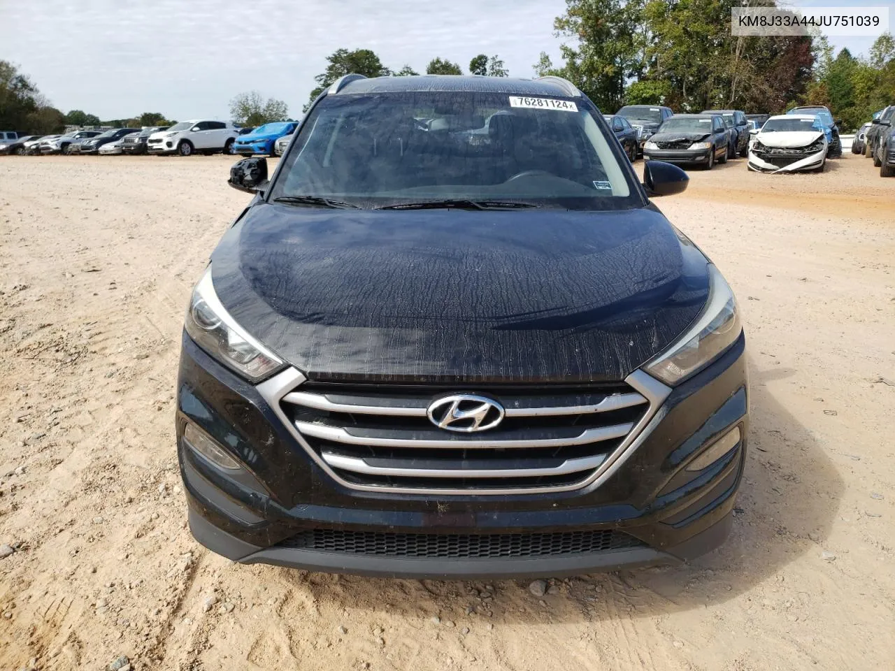 2018 Hyundai Tucson Sel VIN: KM8J33A44JU751039 Lot: 76281124