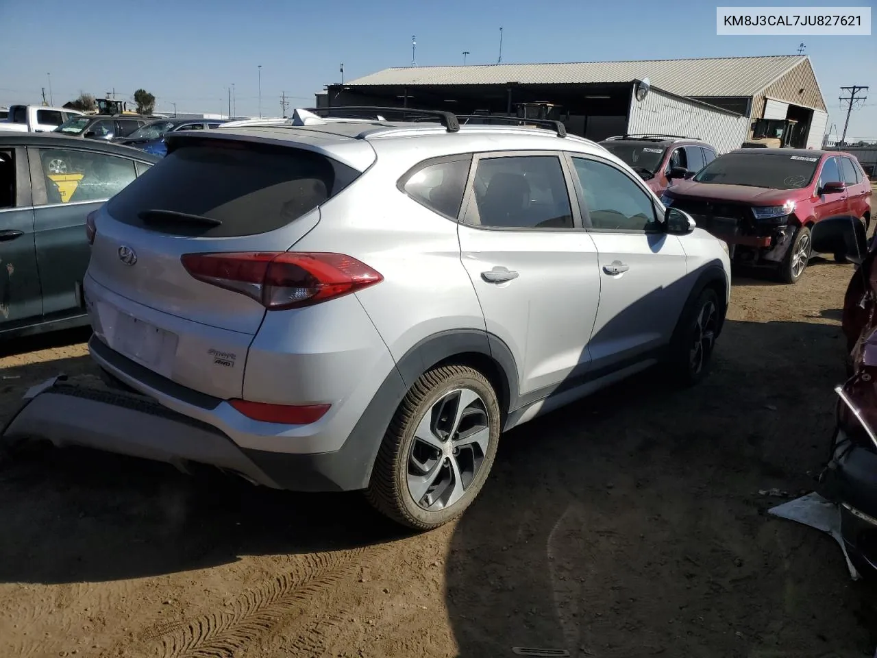 2018 Hyundai Tucson Sport VIN: KM8J3CAL7JU827621 Lot: 76462674