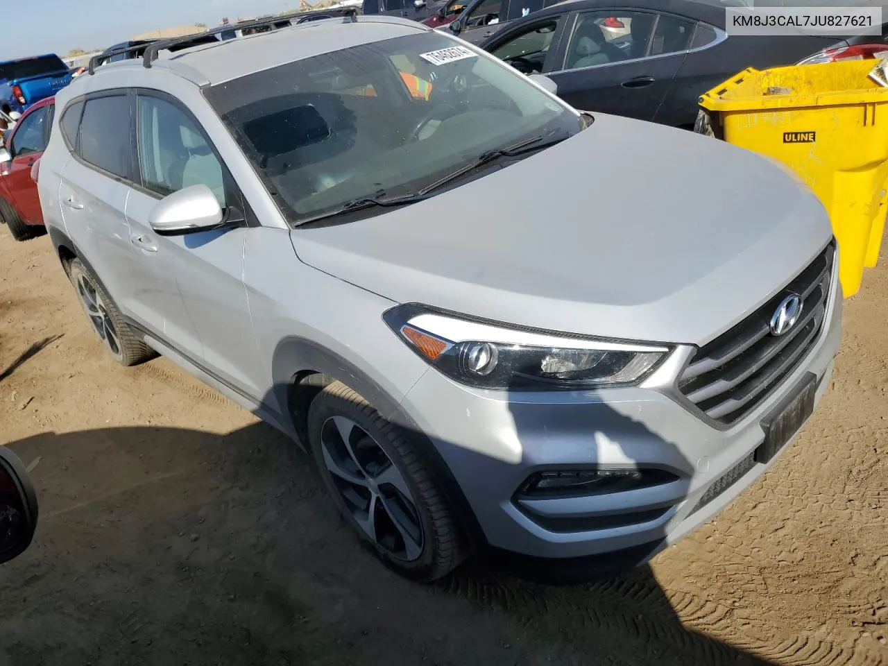 2018 Hyundai Tucson Sport VIN: KM8J3CAL7JU827621 Lot: 76462674