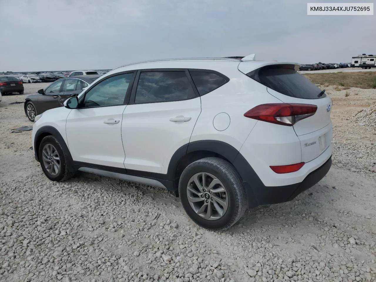 2018 Hyundai Tucson Sel VIN: KM8J33A4XJU752695 Lot: 76480754