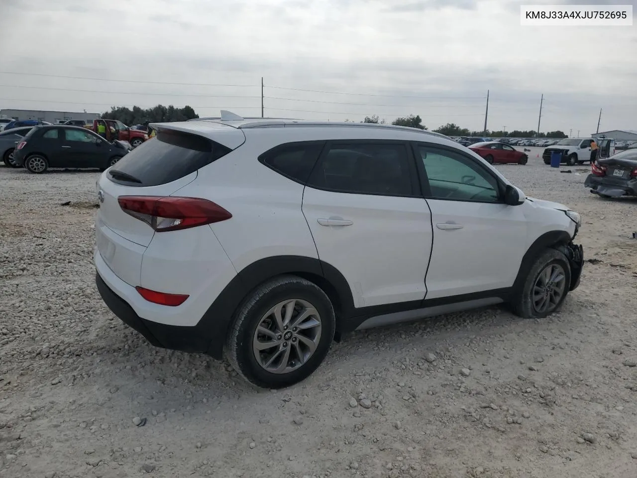 2018 Hyundai Tucson Sel VIN: KM8J33A4XJU752695 Lot: 76480754