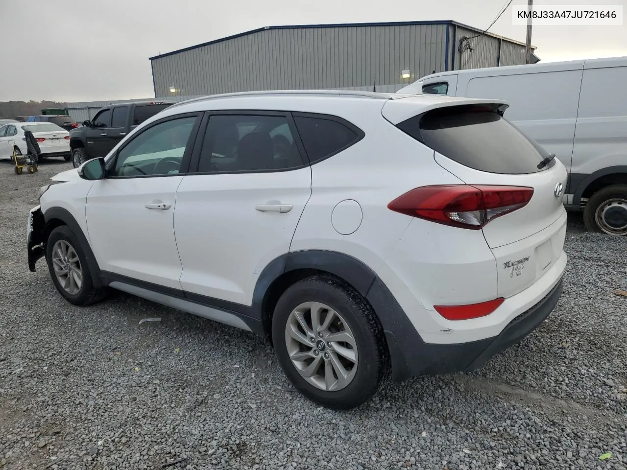 2018 Hyundai Tucson Sel VIN: KM8J33A47JU721646 Lot: 76560334