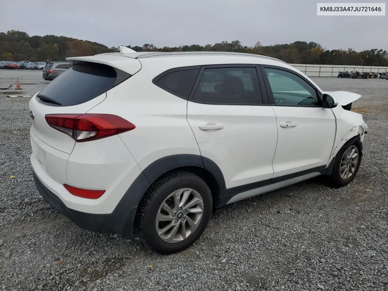 2018 Hyundai Tucson Sel VIN: KM8J33A47JU721646 Lot: 76560334