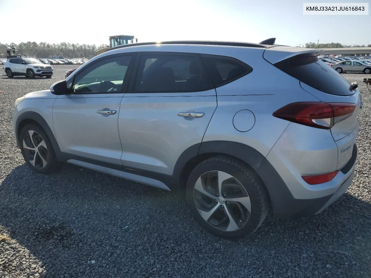 2018 Hyundai Tucson Value VIN: KM8J33A21JU616843 Lot: 76598504