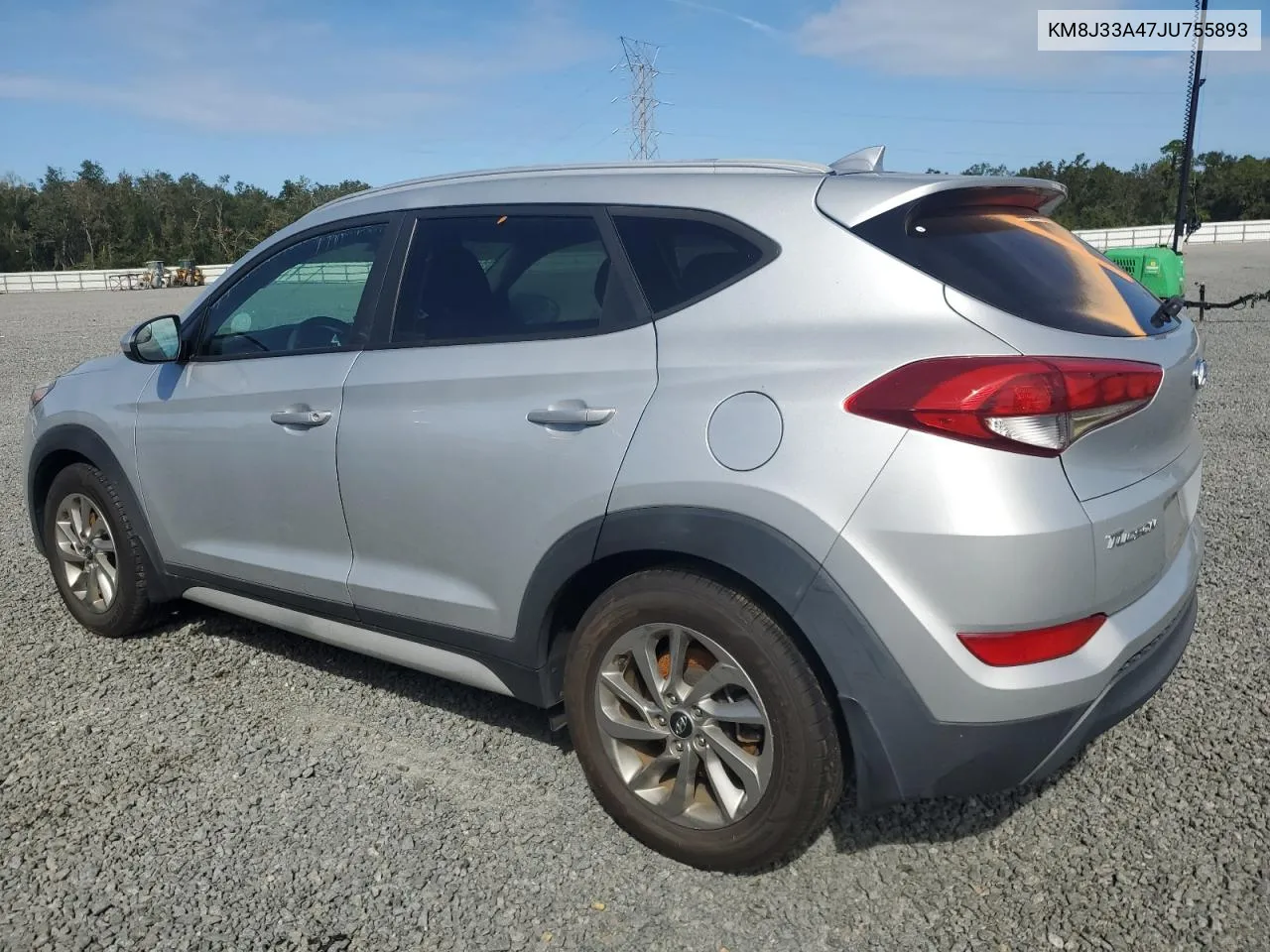 2018 Hyundai Tucson Sel VIN: KM8J33A47JU755893 Lot: 76690764