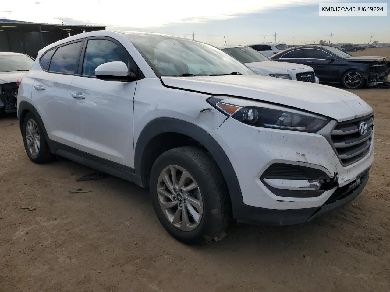 2018 Hyundai Tucson Se VIN: KM8J2CA40JU649224 Lot: 76744524