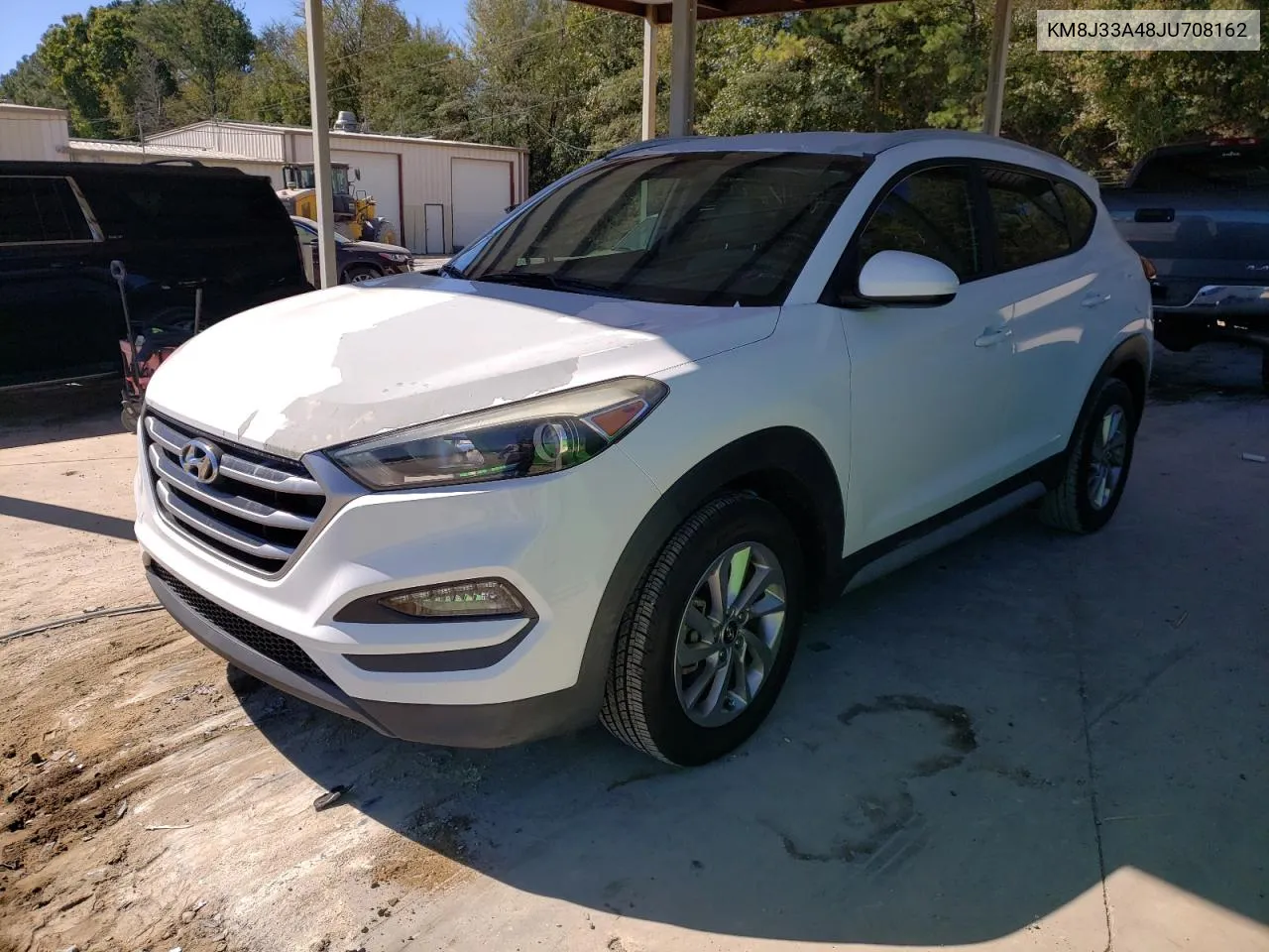 KM8J33A48JU708162 2018 Hyundai Tucson Sel