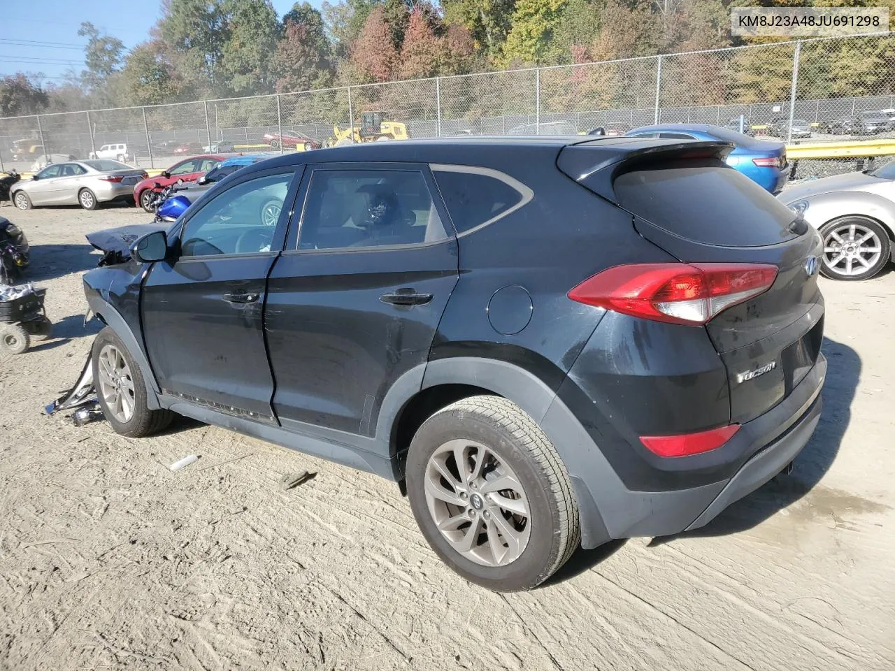 2018 Hyundai Tucson Se VIN: KM8J23A48JU691298 Lot: 76861144