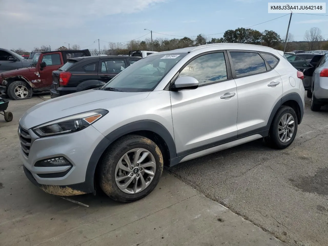 2018 Hyundai Tucson Sel VIN: KM8J33A41JU642148 Lot: 76861944