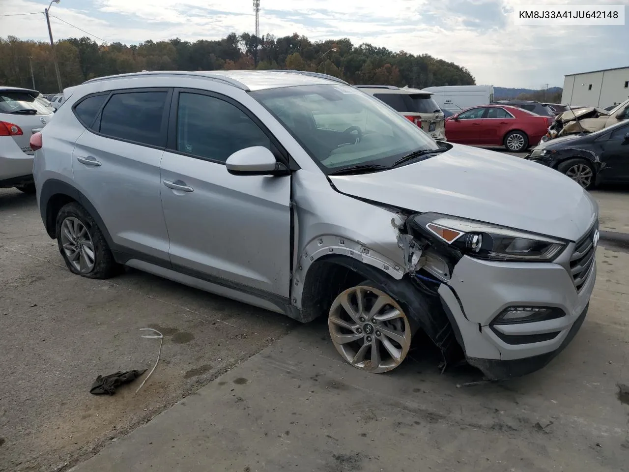 2018 Hyundai Tucson Sel VIN: KM8J33A41JU642148 Lot: 76861944