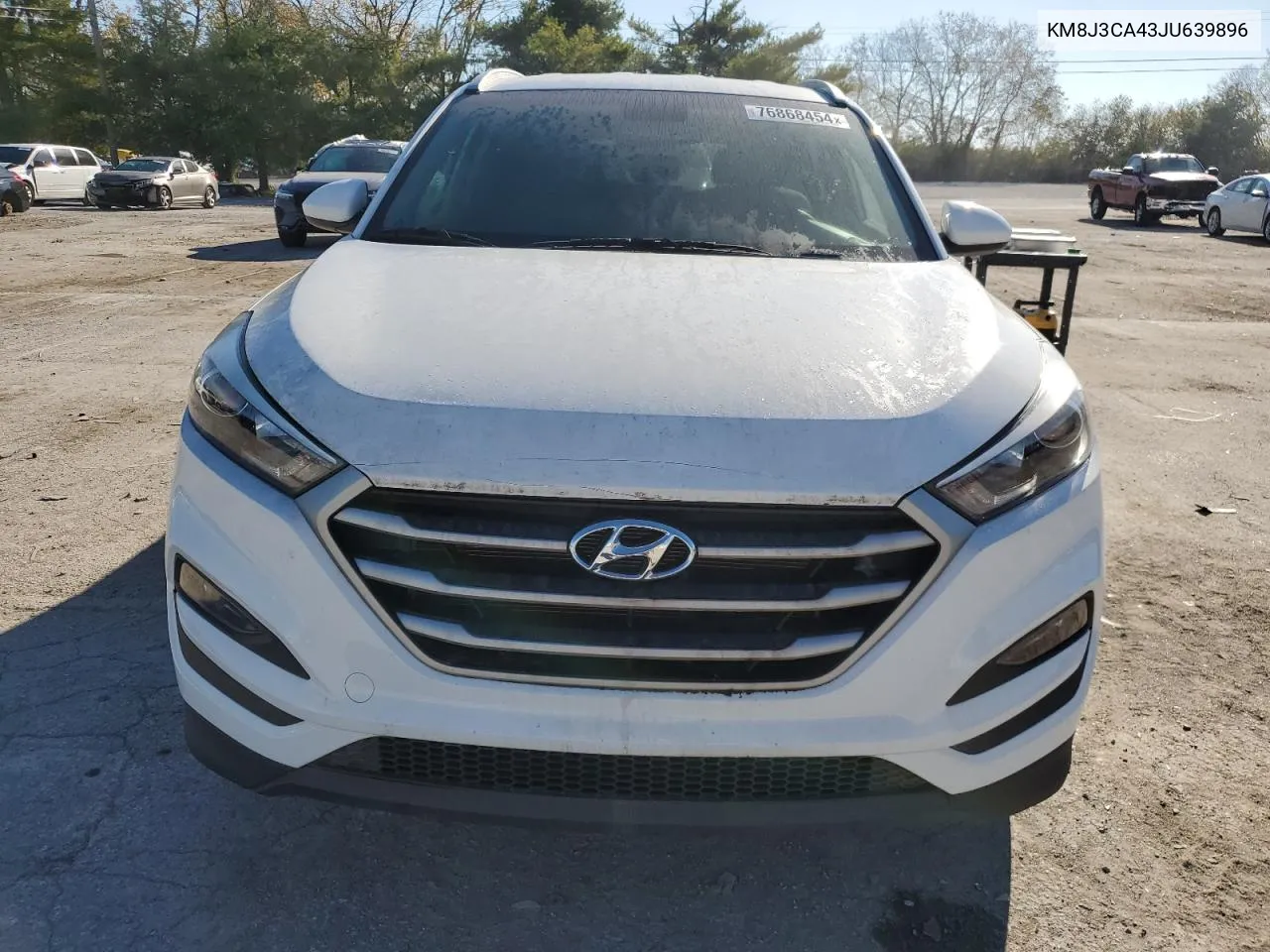 2018 Hyundai Tucson Sel VIN: KM8J3CA43JU639896 Lot: 76868454