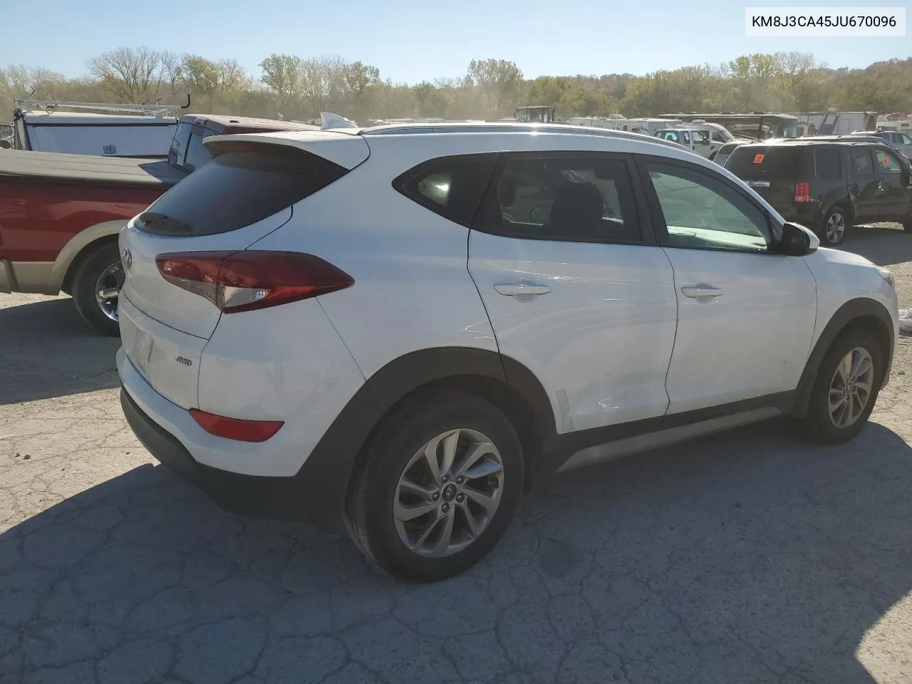 2018 Hyundai Tucson Sel VIN: KM8J3CA45JU670096 Lot: 77097954