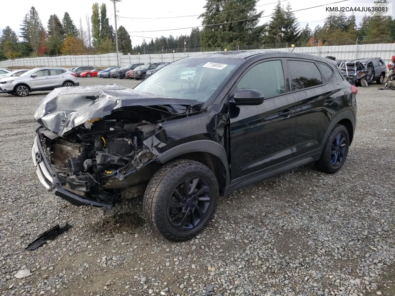 2018 Hyundai Tucson Se VIN: KM8J2CA44JU638081 Lot: 77158004