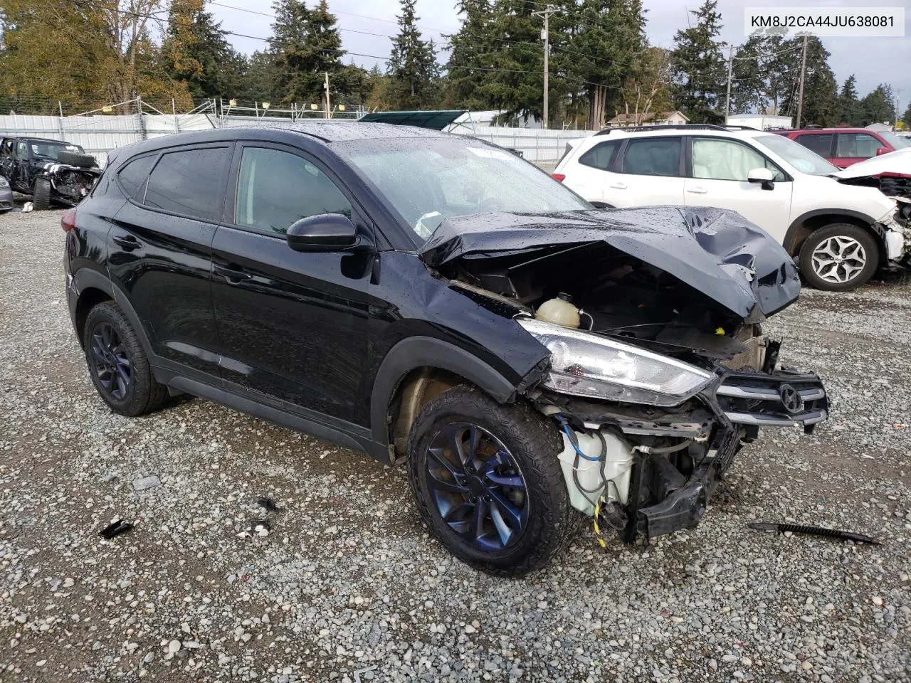 2018 Hyundai Tucson Se VIN: KM8J2CA44JU638081 Lot: 77158004