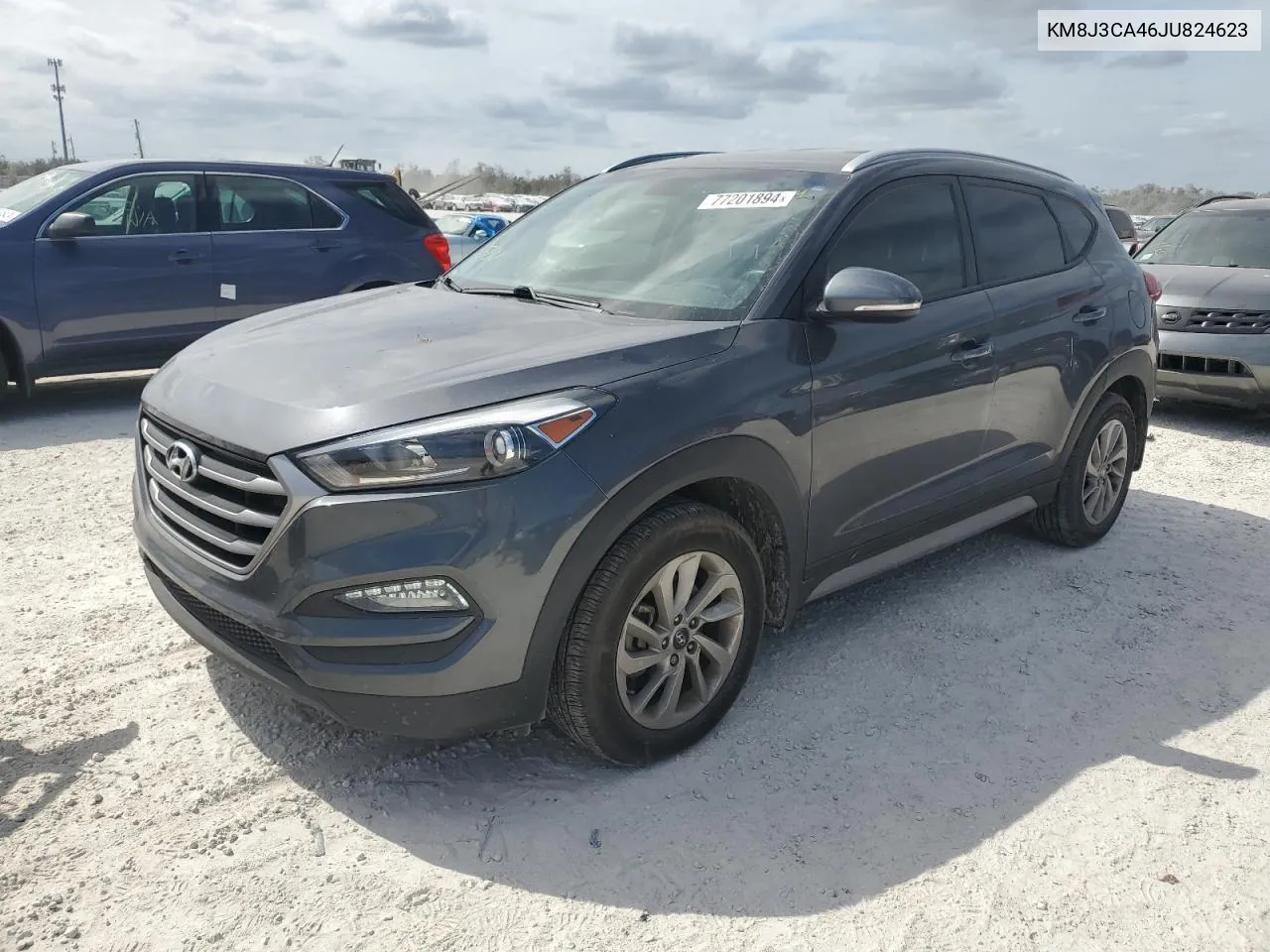 KM8J3CA46JU824623 2018 Hyundai Tucson Sel