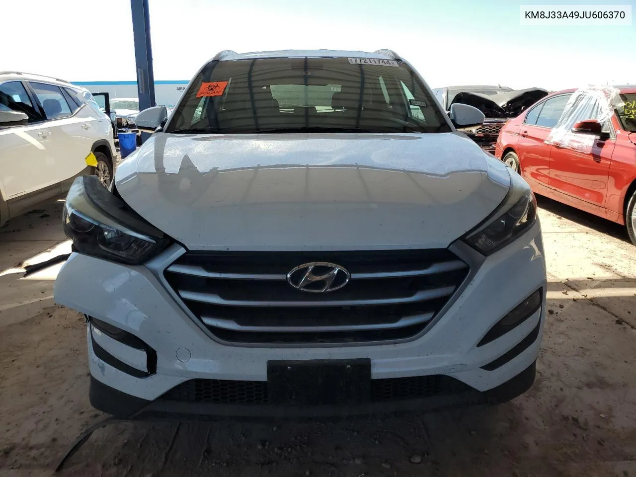 2018 Hyundai Tucson Sel VIN: KM8J33A49JU606370 Lot: 77211744