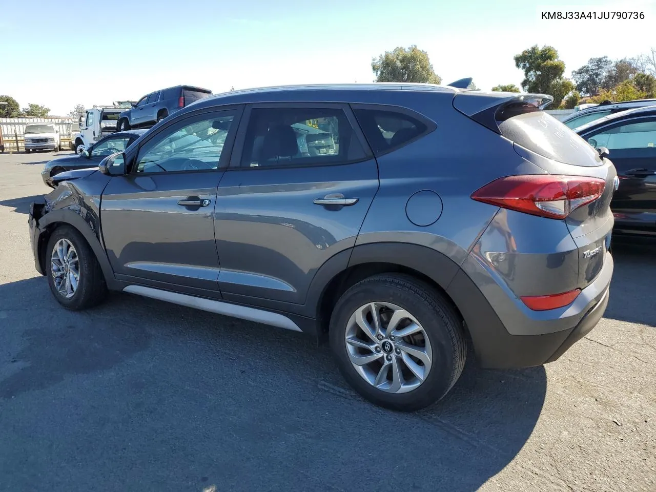 KM8J33A41JU790736 2018 Hyundai Tucson Sel